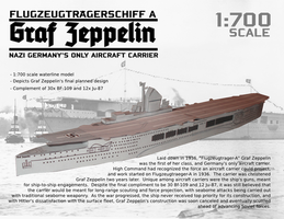Nazi Aircraft Carrier Graf Zeppelin Paper Model
