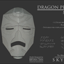 Skyrim - Dragon Priest Mask Papercraft Replica
