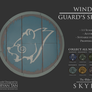 Skyrim - Shield of Windhelm Replica Paper Model