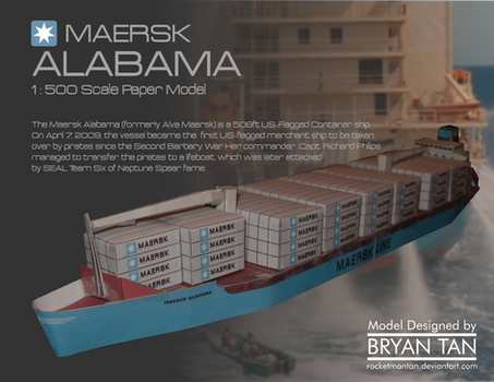 Maersk Alabama Paper Model by RocketmanTan on DeviantArt