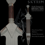 Skyrim - Imperial Sword Paper Model