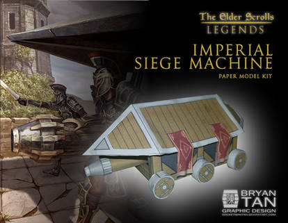 Elder Scrolls - Imperial Siege Engine Papercraft