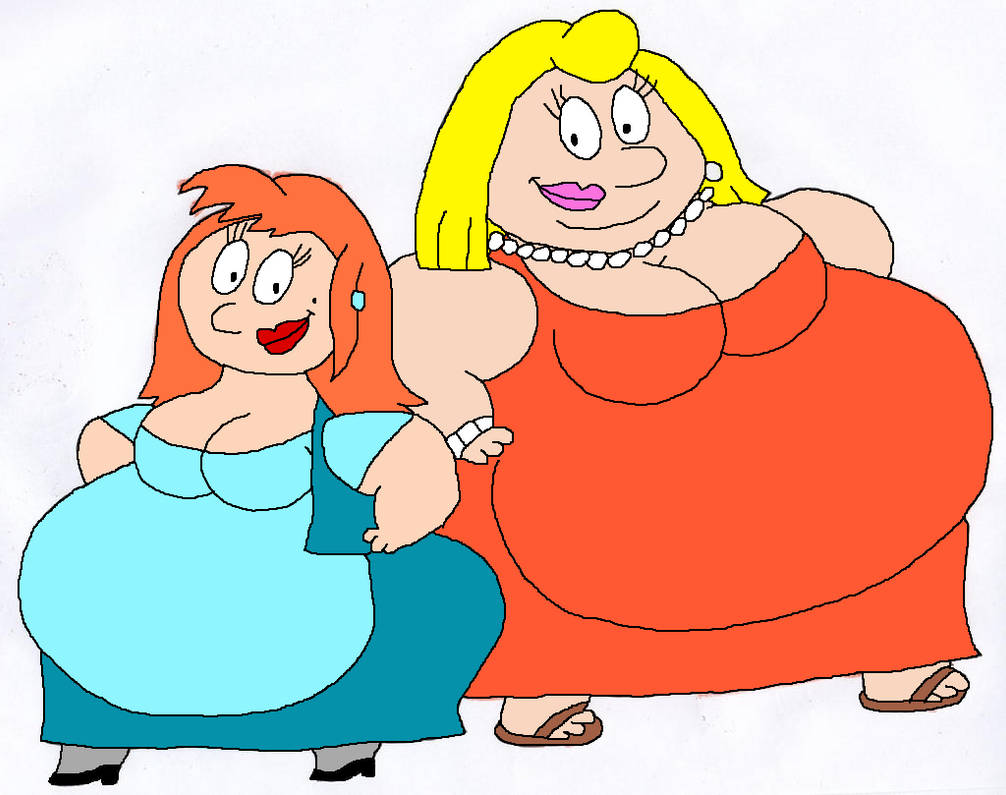 Fat Moms (Colored) by Tootie-Fruity-Booty on DeviantArt