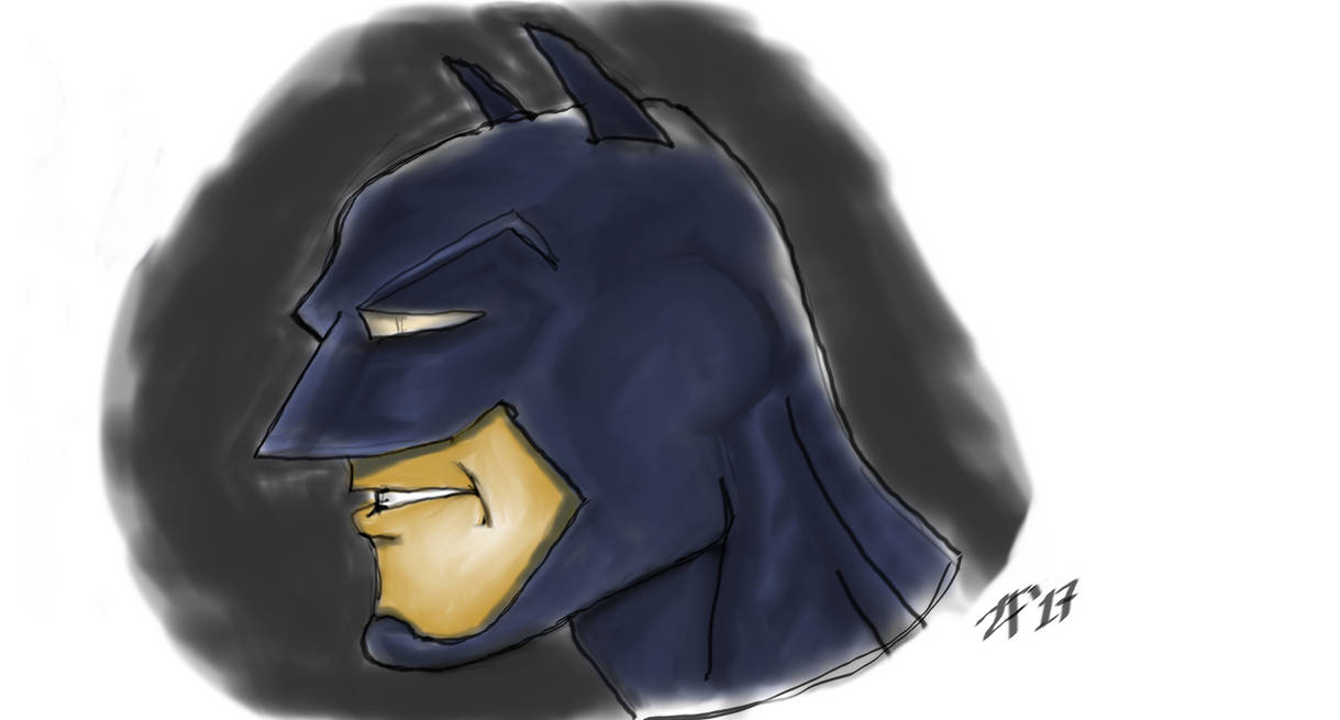 Batman Back Profile Batmanprofile1 by zimage8 on DeviantArt