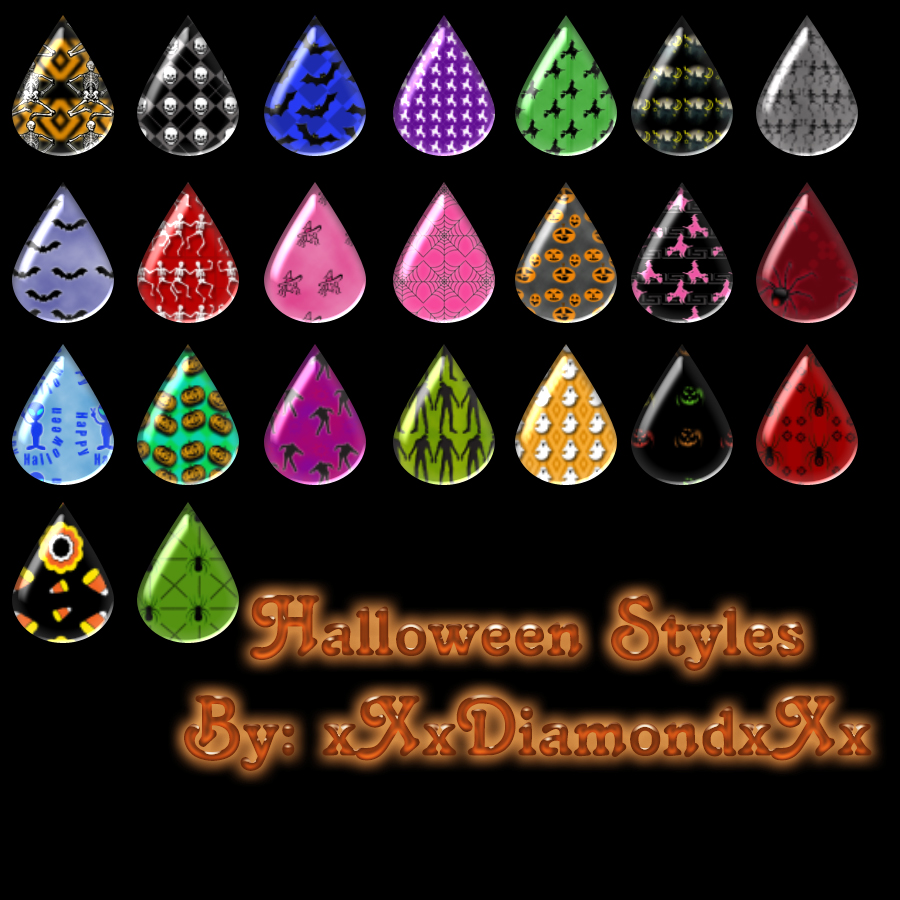 Halloween Styles by xXxDiamondxXx on DeviantArt