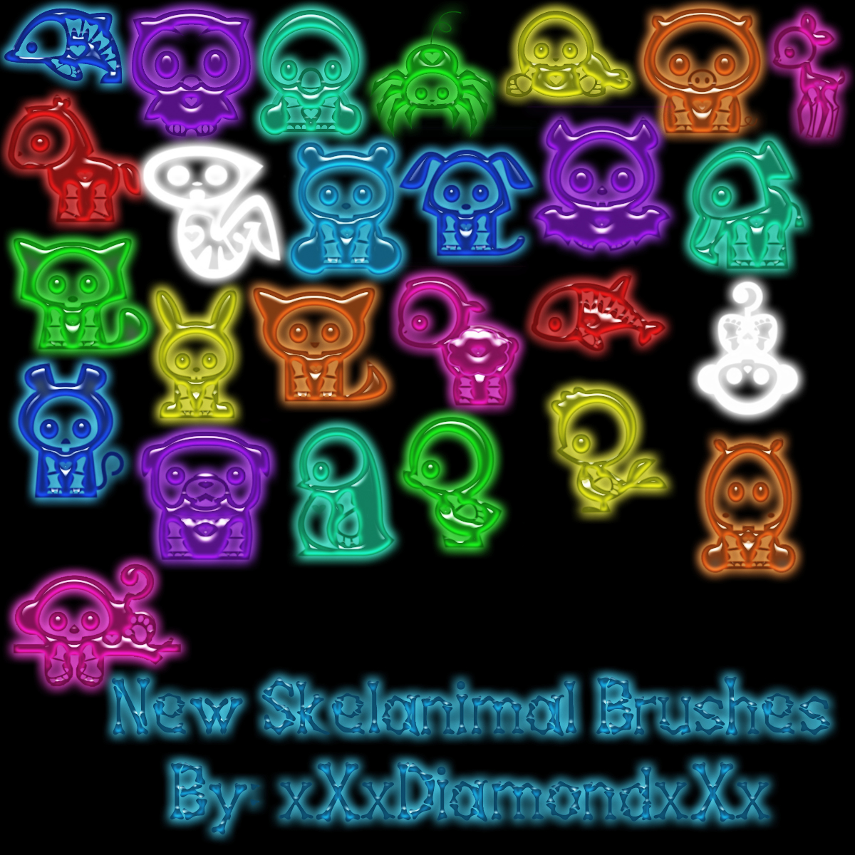 New Skelanimal Brushes