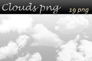 Clouds png pack