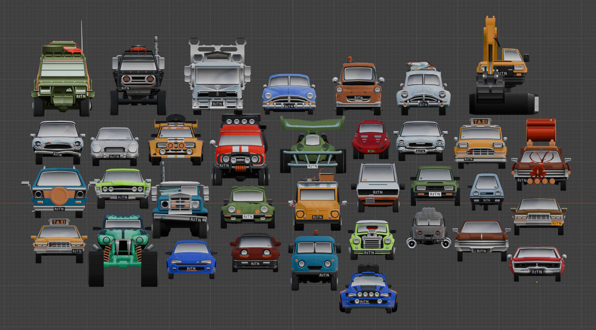 #DRIVE Models Pack by FranchuMar on DeviantArt