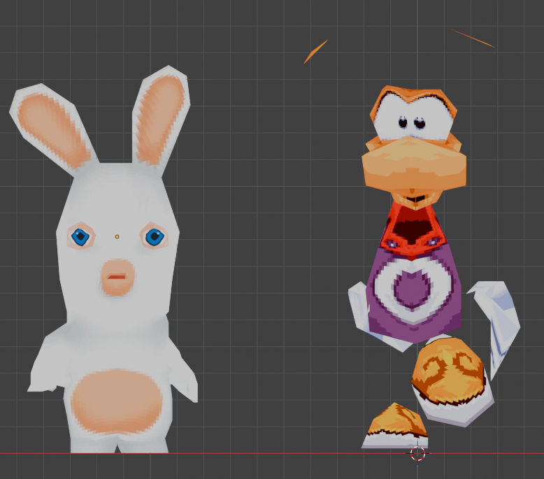 Rayman Raving Rabbis 2 NDS Models Pack by FranchuMar on DeviantArt