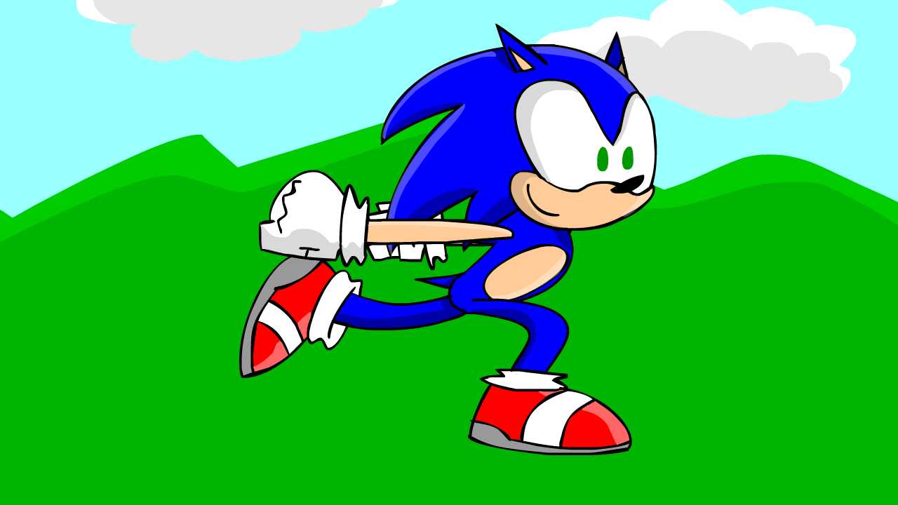 Sonic Running Animation by MegaJamesStudios on DeviantArt