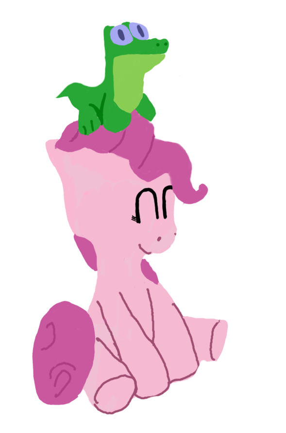 pinkie pie and gummy 1 by thelunaraccoon on DeviantArt