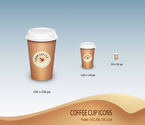 Coffee Cup Icons - Free