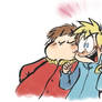 Talking with his Mouth Closed, Cartman x Butters