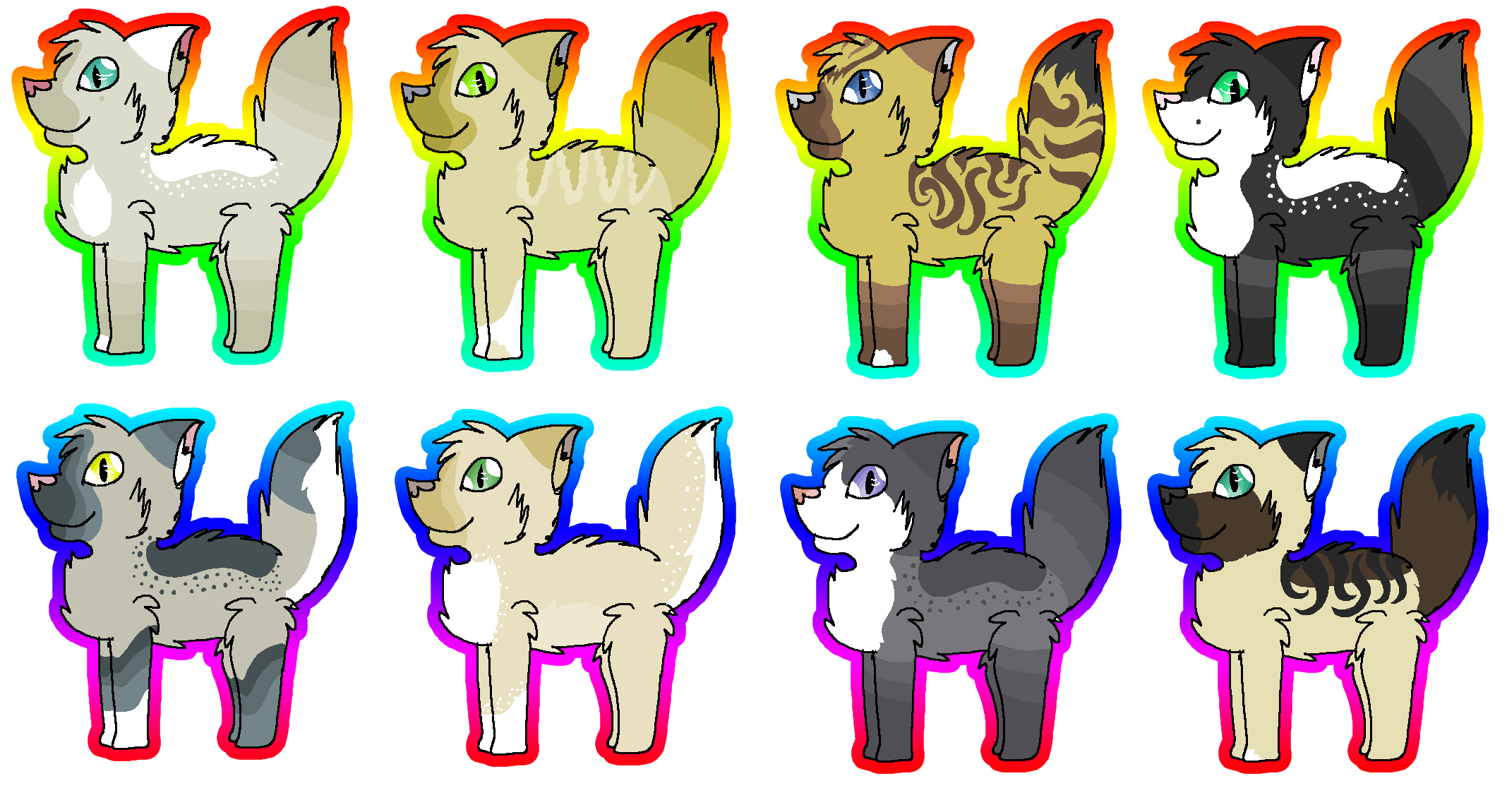 Rainbow Kittahz