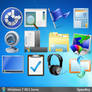 Windows 7 Official 256x256 Icons (ICO)