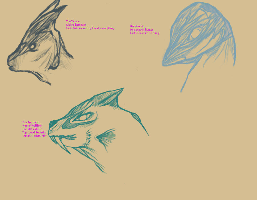 Creature Study by ConnorAP on DeviantArt