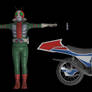 (Battride War Genesis) Kamen Rider V3 Pack