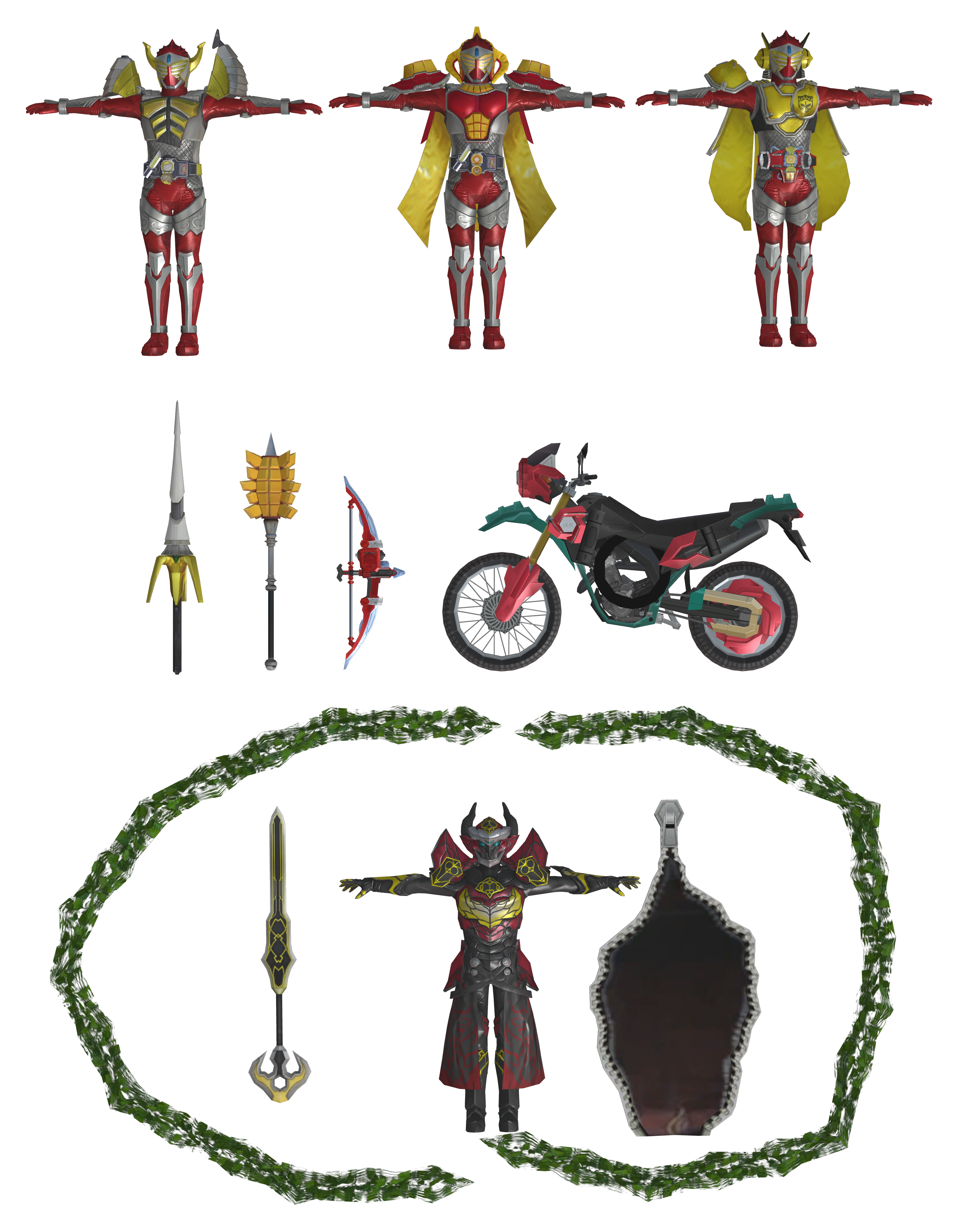 (Battride War Genesis) Kamen Rider Baron Pack by kaiserraiser on DeviantArt