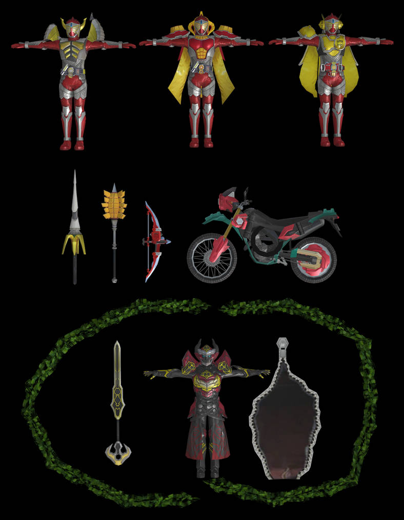 (Battride War Genesis) Kamen Rider Baron Pack by kaiserraiser on DeviantArt