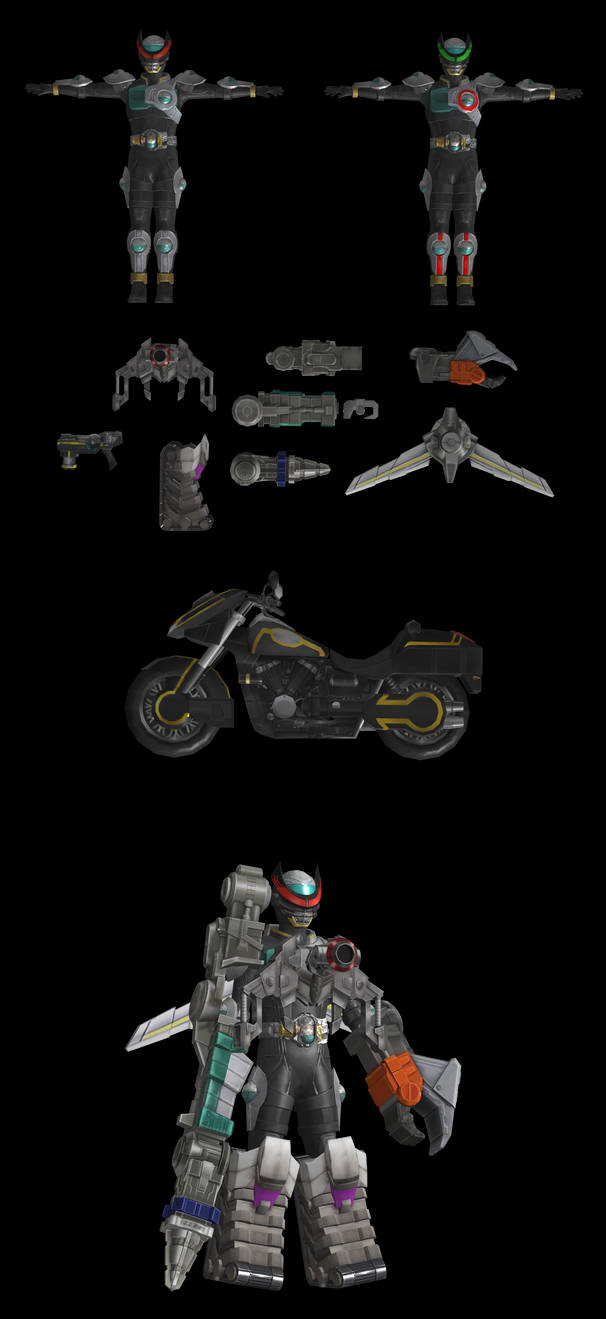 (Battride War Genesis) Kamen Rider Birth Pack by kaiserraiser on DeviantArt