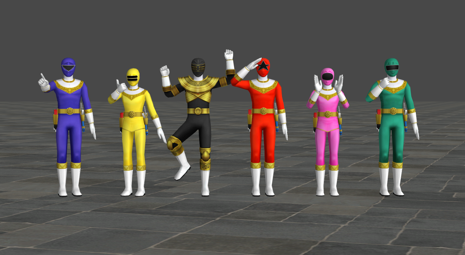 (SSLW) Ohranger by kaiserraiser on DeviantArt