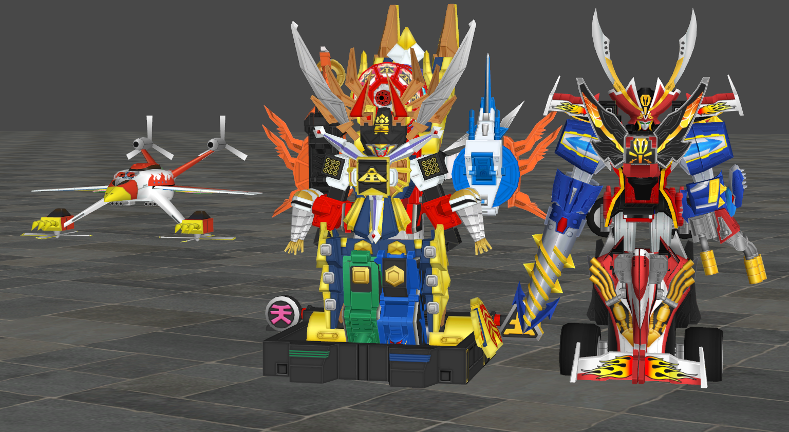 (SSLW) Zords 2 by kaiserraiser on DeviantArt
