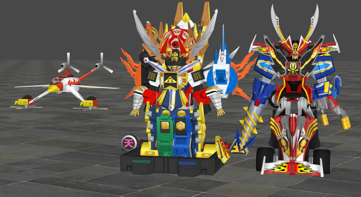 (SSLW) Zords 2 by kaiserraiser on DeviantArt