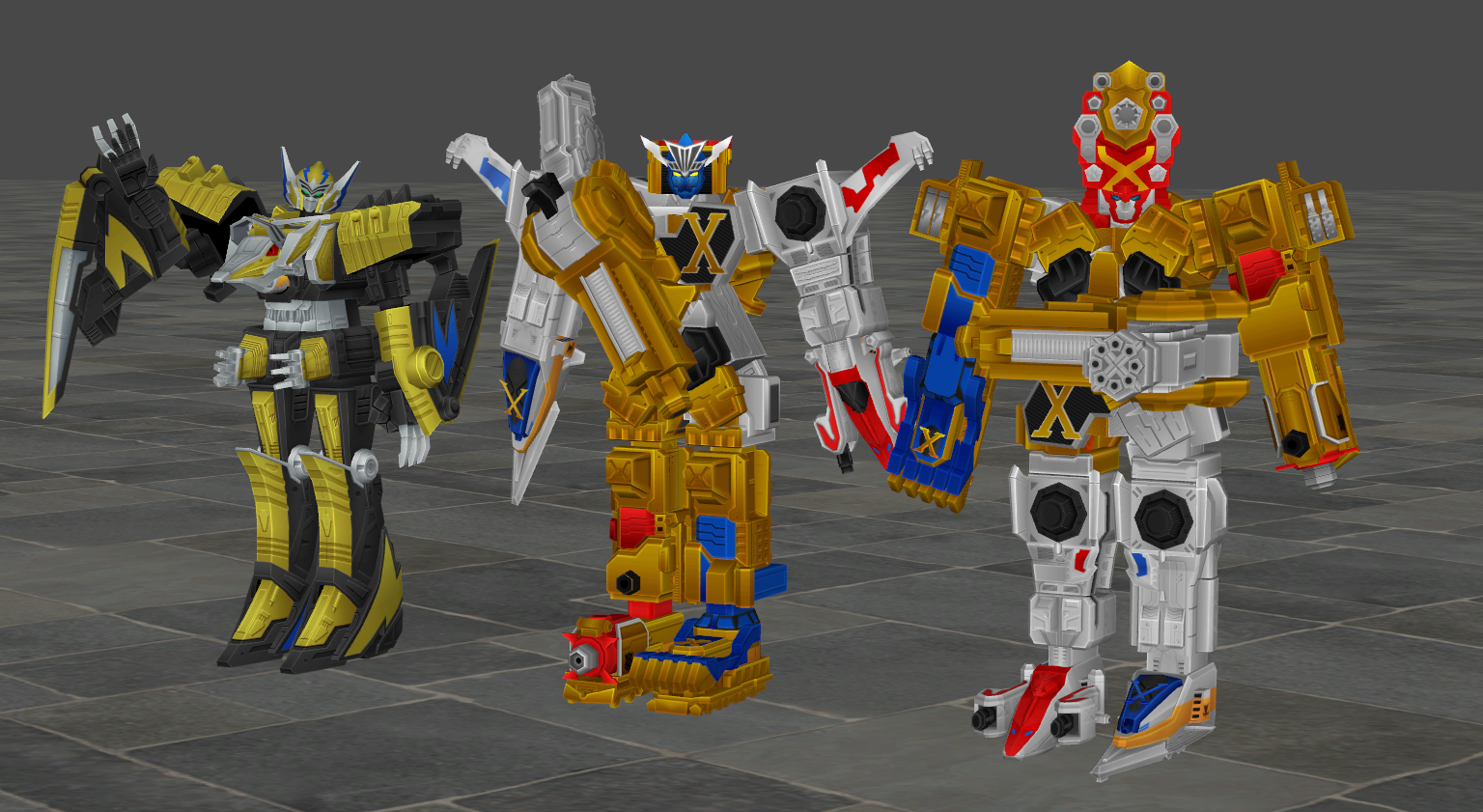 (SSLW) Zords 3 by kaiserraiser on DeviantArt