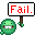 :B Fail.
