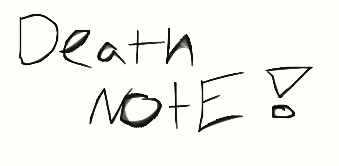 DEATH NOTE by MakesNoSenseX3 on DeviantArt