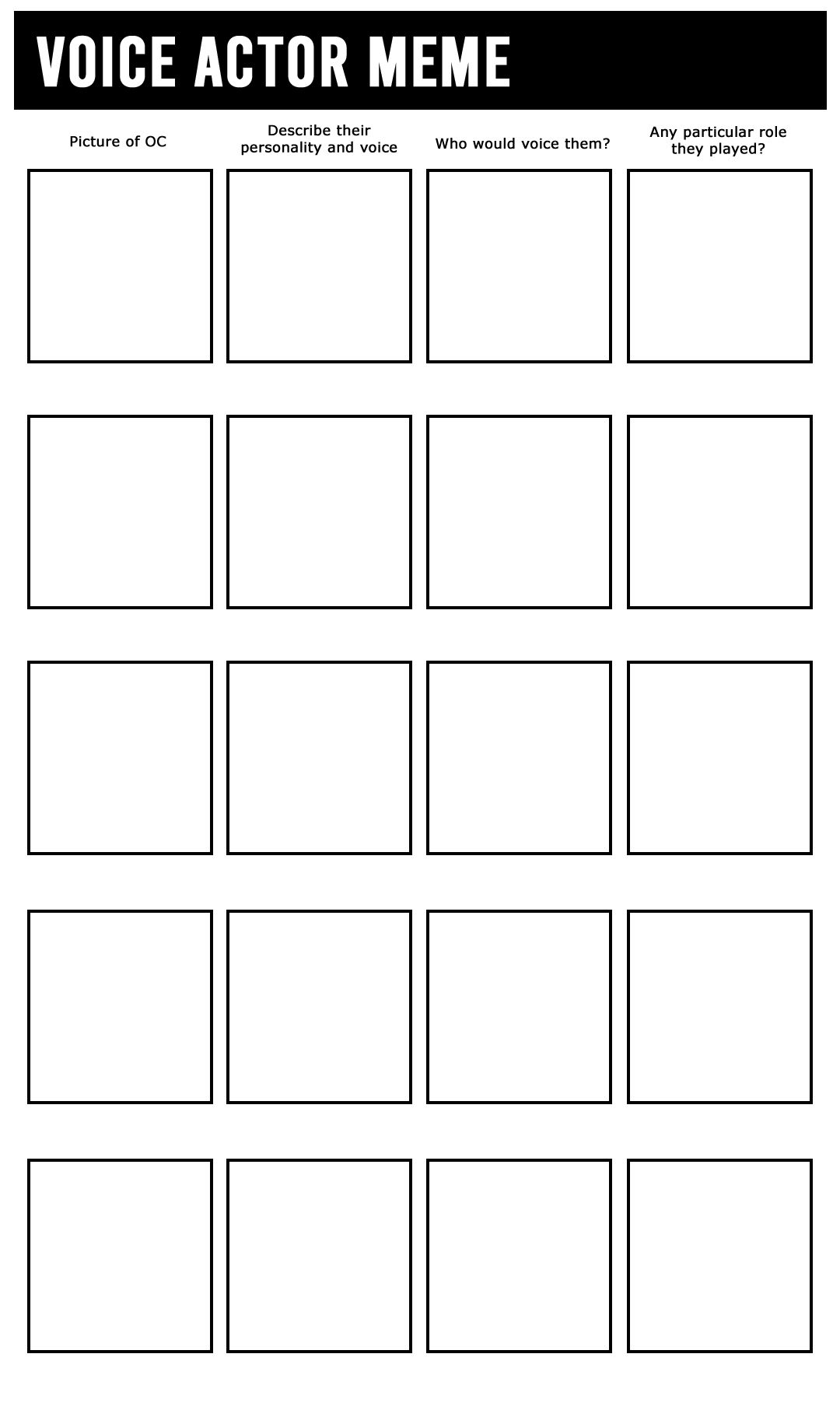 VOICE ACTOR MEME TEMPLATE 2021 by PEPPERTODE on DeviantArt