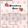 PINK Strawberry Free Journal