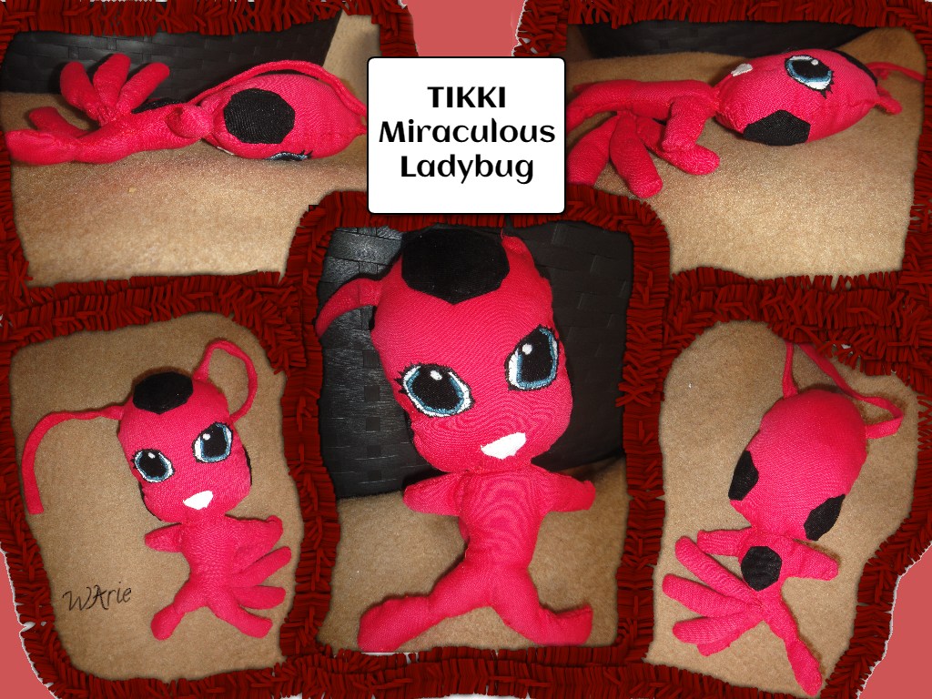 miraculous tikki plush