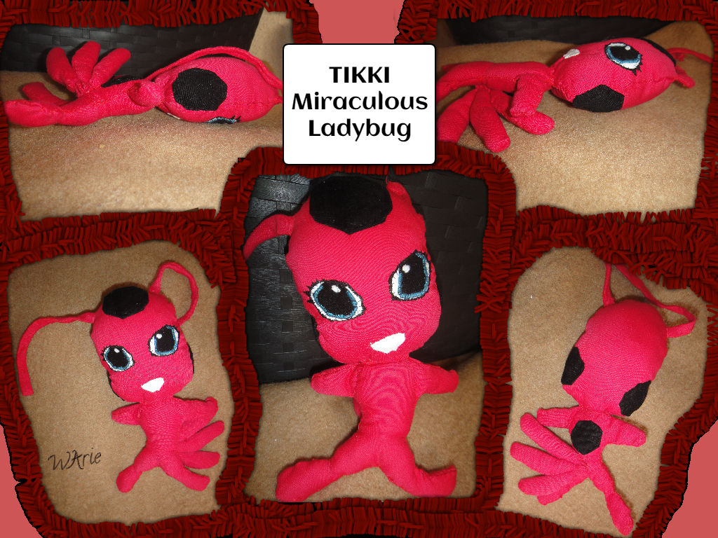 Miraculous ladybug best sale tikki plush