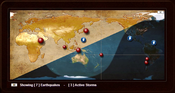 DaylightStormQuake for Rainmeter