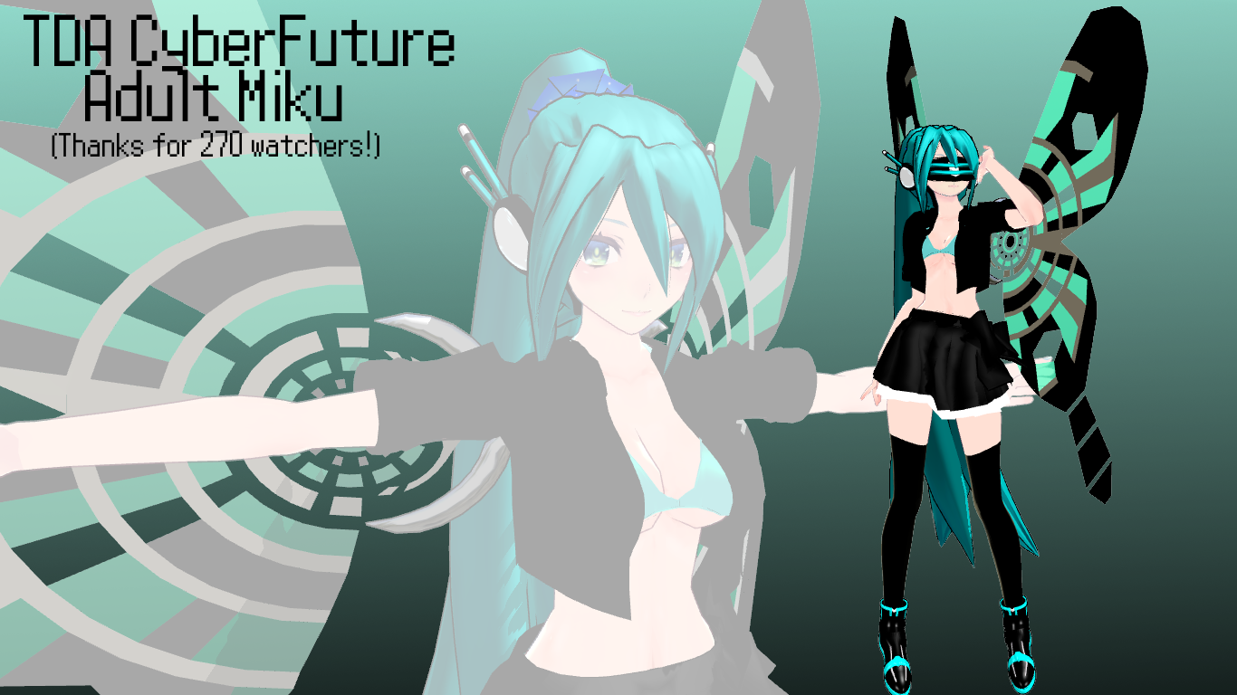 [270 Watcher's Gift] CyberFuture Adult Miku [+DL]