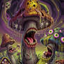 Shrooms eating shrooms 
