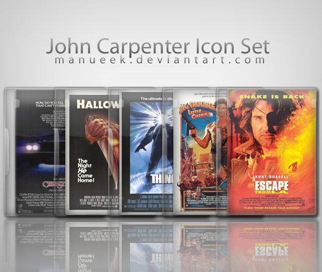 John Carpenter Icon Set