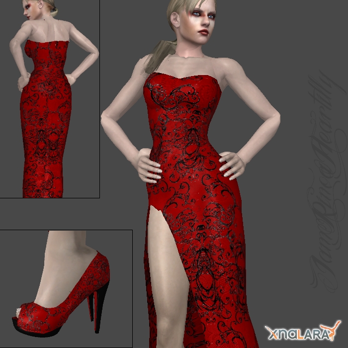 jill valentine red dress Resident Evil 3 | Jill Valentine | Mini Dress Red 4K