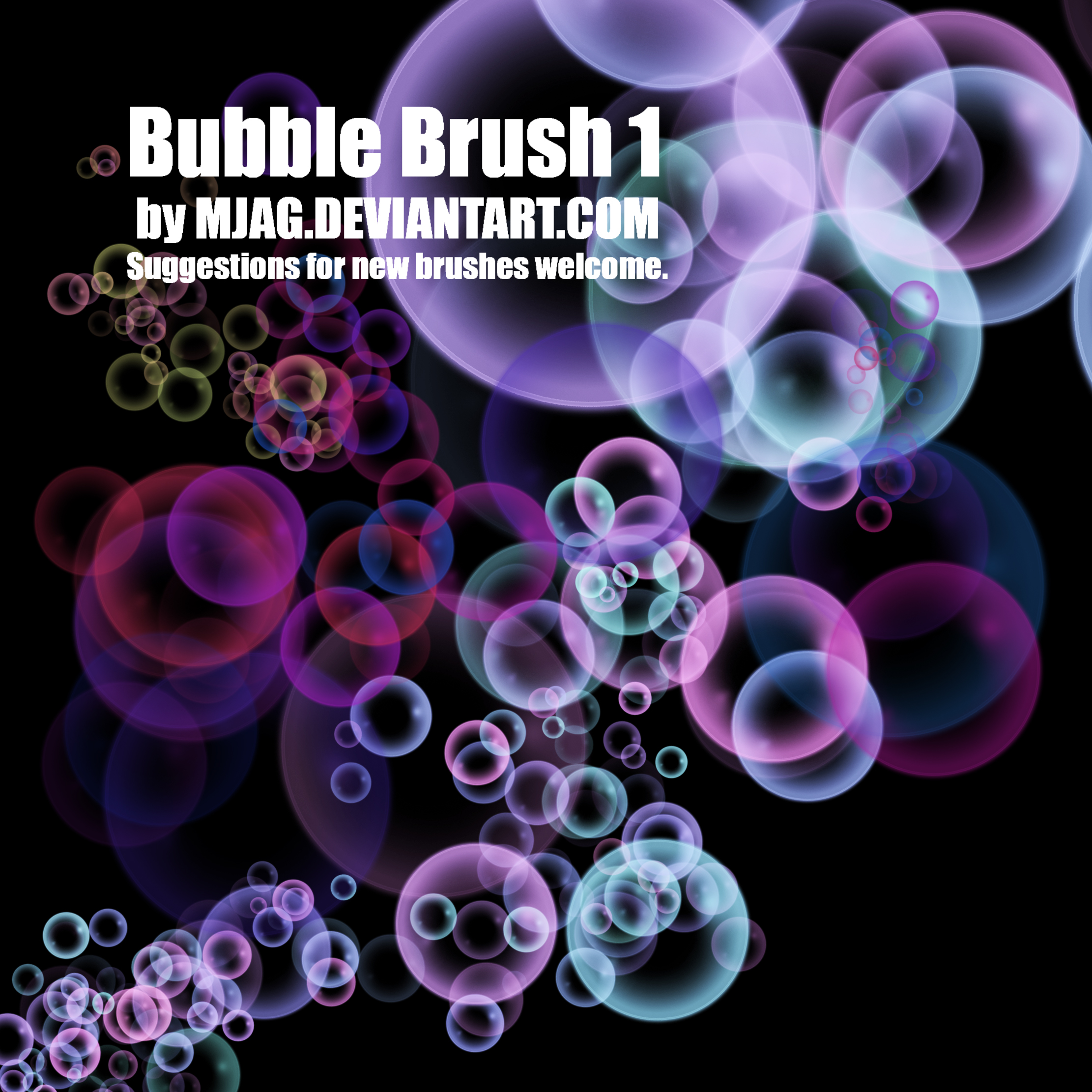 Brushes: BUBBLE 1