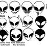 Alienator brushes