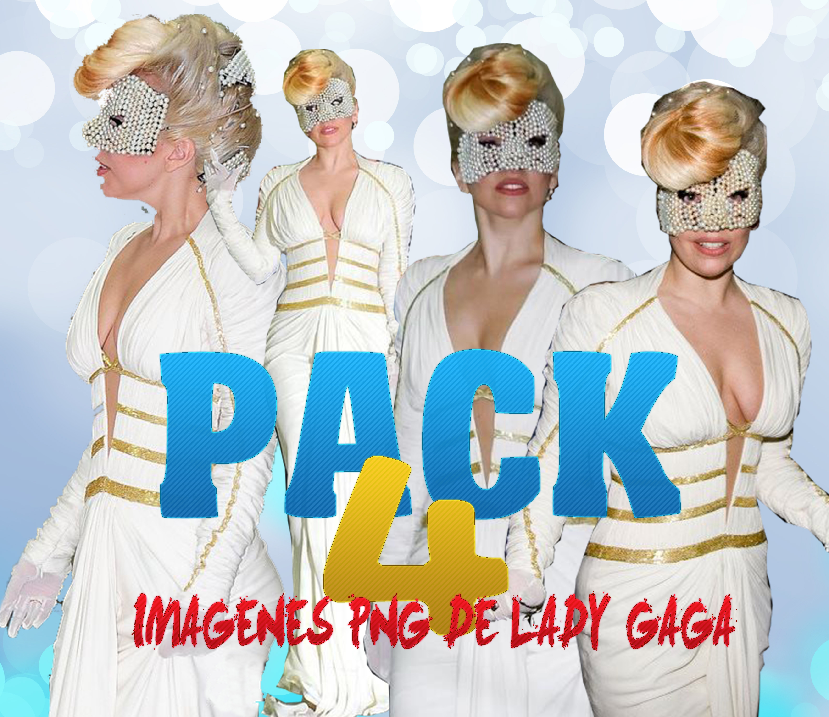 Pack PNG Lady Gaga en Corea.