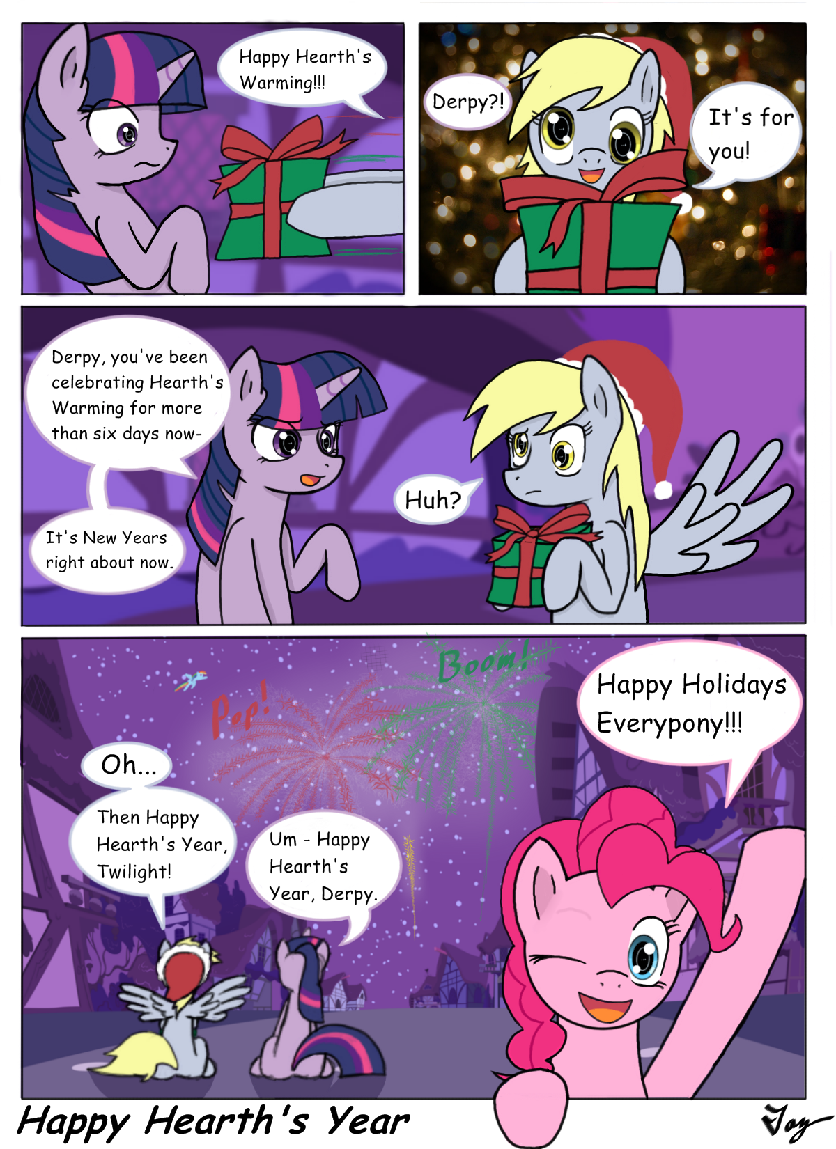 MLP:FIM - Happy Hearth's Year