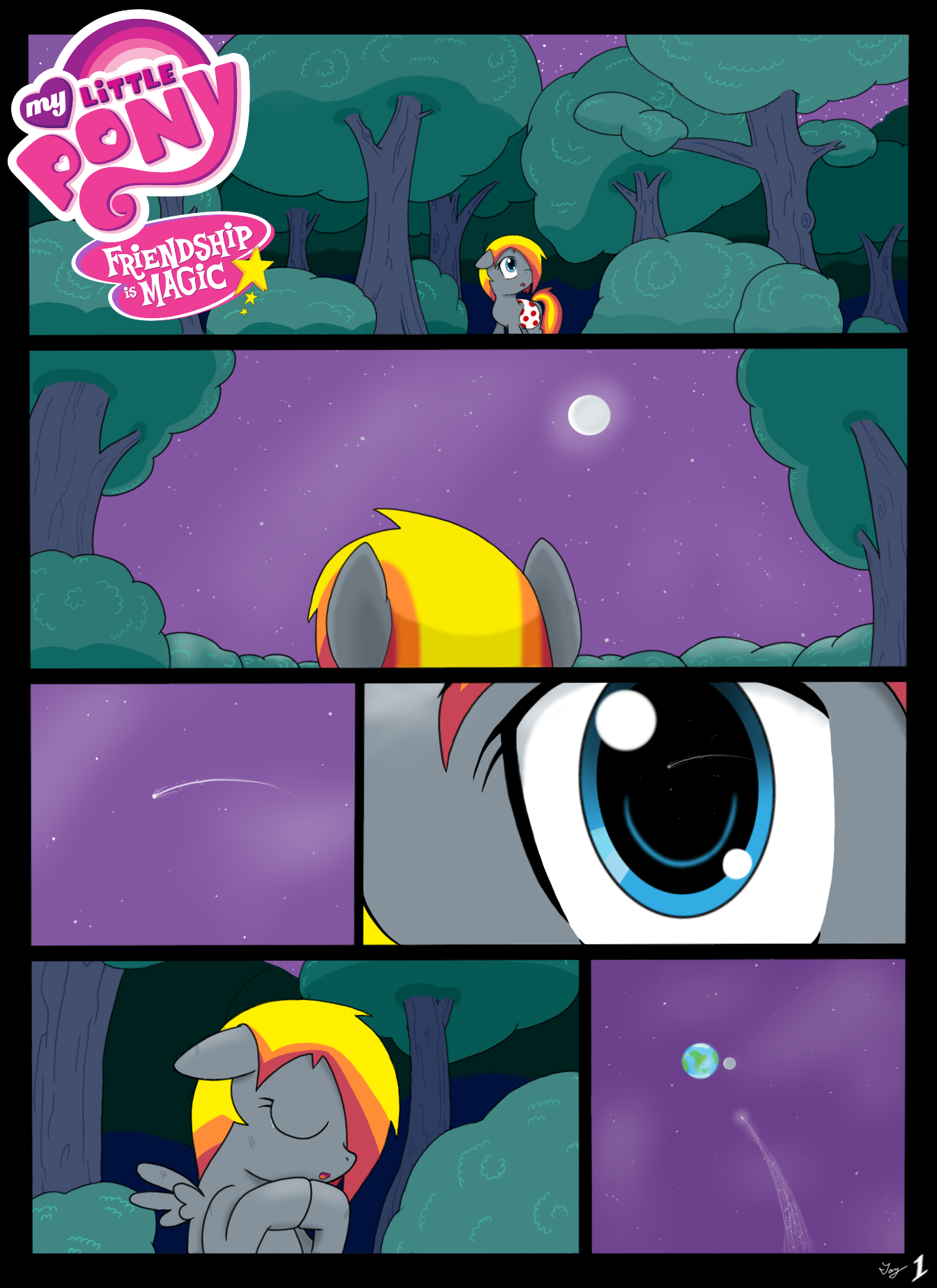 MLP FIM STARS Chapter-1 Dreams Page-1