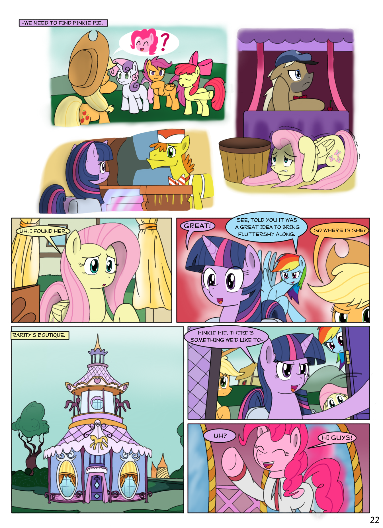 MLP FIM STARS Chapter-3 STARting Page-22