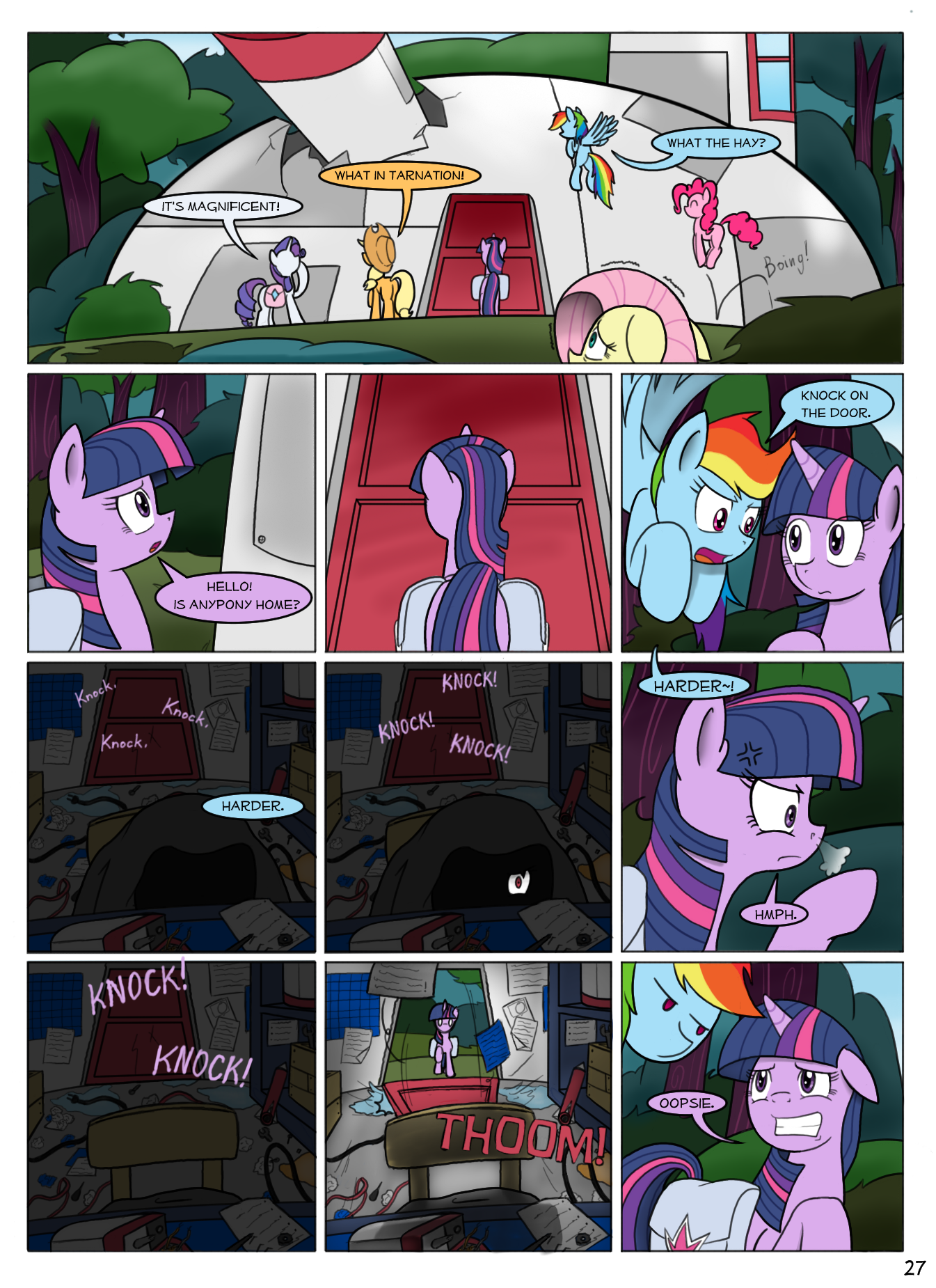 MLP FIM STARS Chapter-3 STARting Page-27