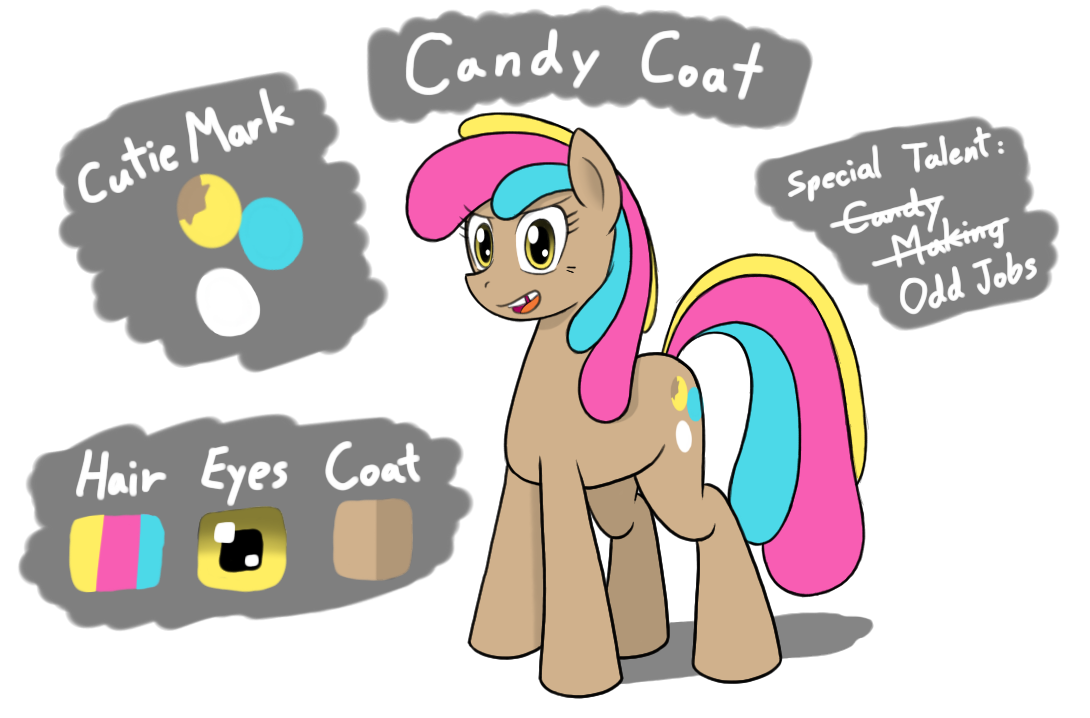 Candy Coat - Reference Sheet by MultiTAZker on DeviantArt