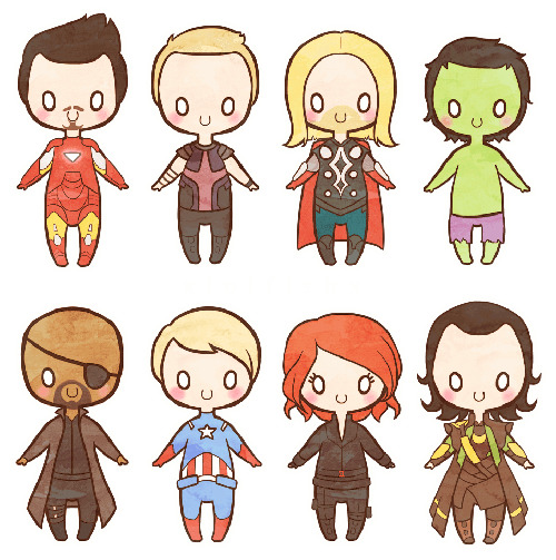 Avengers Kawaii By Xlolfishx On Deviantart