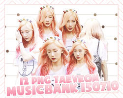 PACK PNG TAEYEON @150710 MUSIC BANK