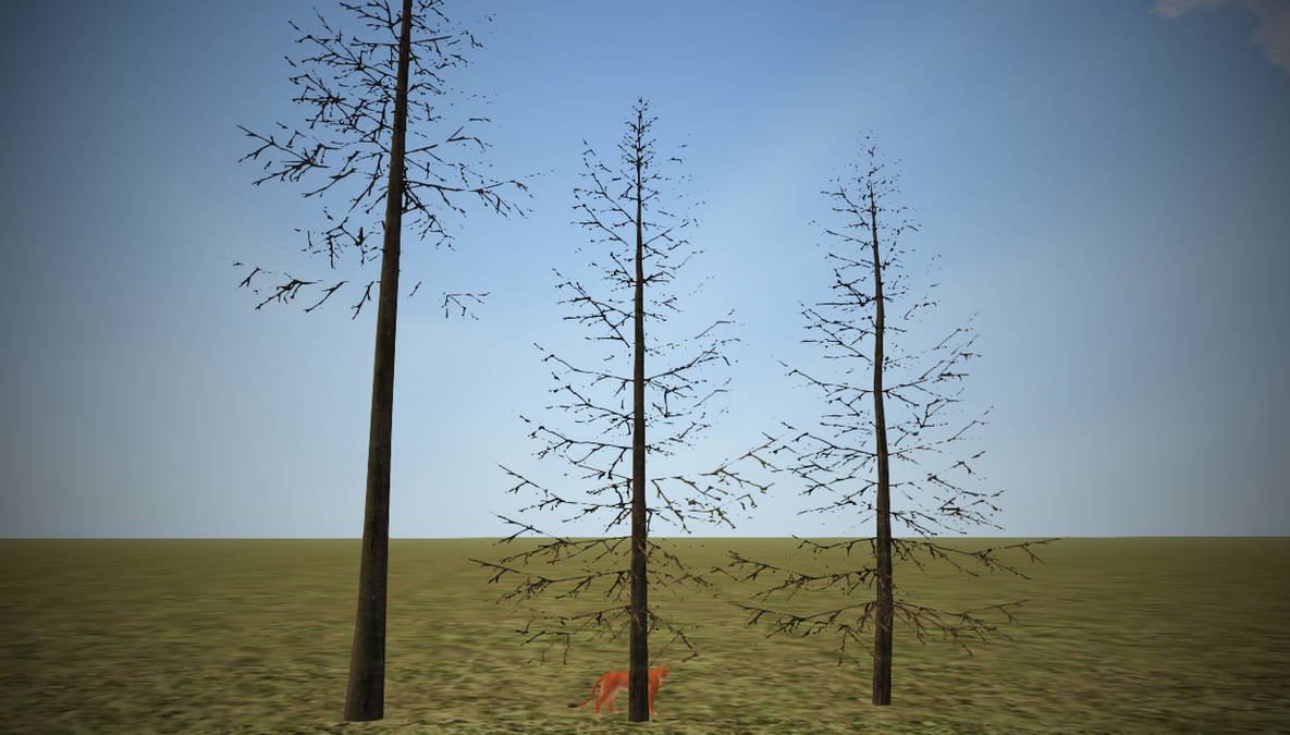 Realistic Dead Fir Trees (FH) by Dirty-Couch